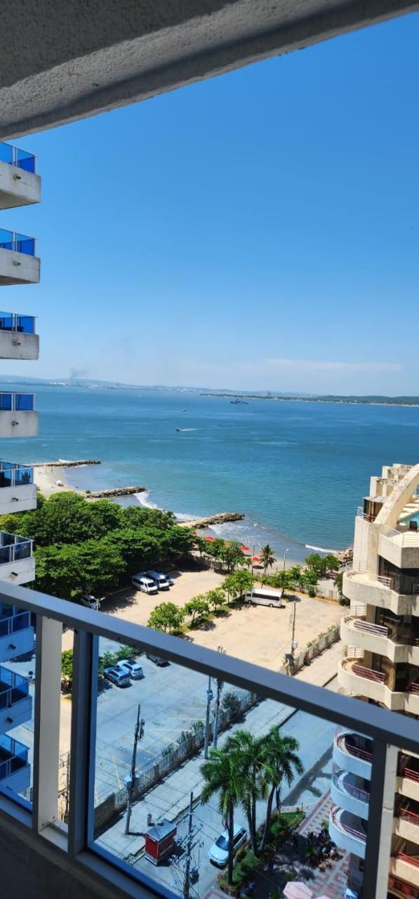 Moderno Apartamento Frente al Mar Cartagena Exterior foto